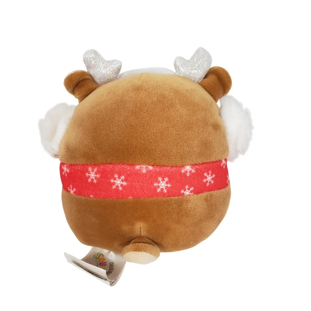 Squishmallows Reindeer Earmuff Plush Holiday Limited Edition Collectible